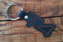 Load image into Gallery viewer, T4 Leather Key Ring