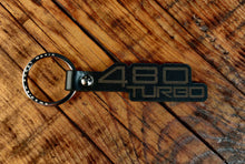 Load image into Gallery viewer, 480 Turbo Leather Key Ring