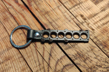 Load image into Gallery viewer, 6 Cylinder Gasket Leather Key Ring