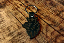Load image into Gallery viewer, Saab Griffin Leather Key Ring