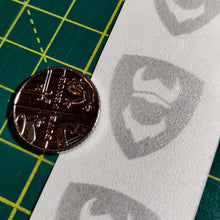 Load image into Gallery viewer, Mini Viking Head Etched Window Stickers - Pair