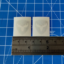 Load image into Gallery viewer, Mini Moose Etched Window Stickers - Pair