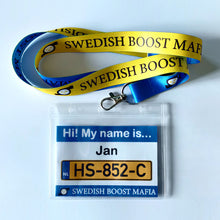 Load image into Gallery viewer, SBM Lanyard with Dutch / Netherlands ID Tag