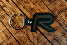 Load image into Gallery viewer, R Leather Key Ring