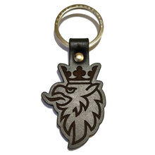 Load image into Gallery viewer, Saab Griffin Leather Key Ring