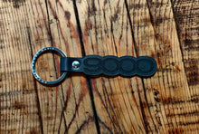 Load image into Gallery viewer, Saab 9000 Leather Key Ring