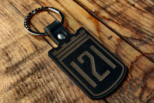 Load image into Gallery viewer, 121 Leather Key Ring
