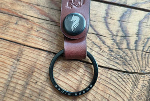 Swede Rides Loop Leather Key Ring