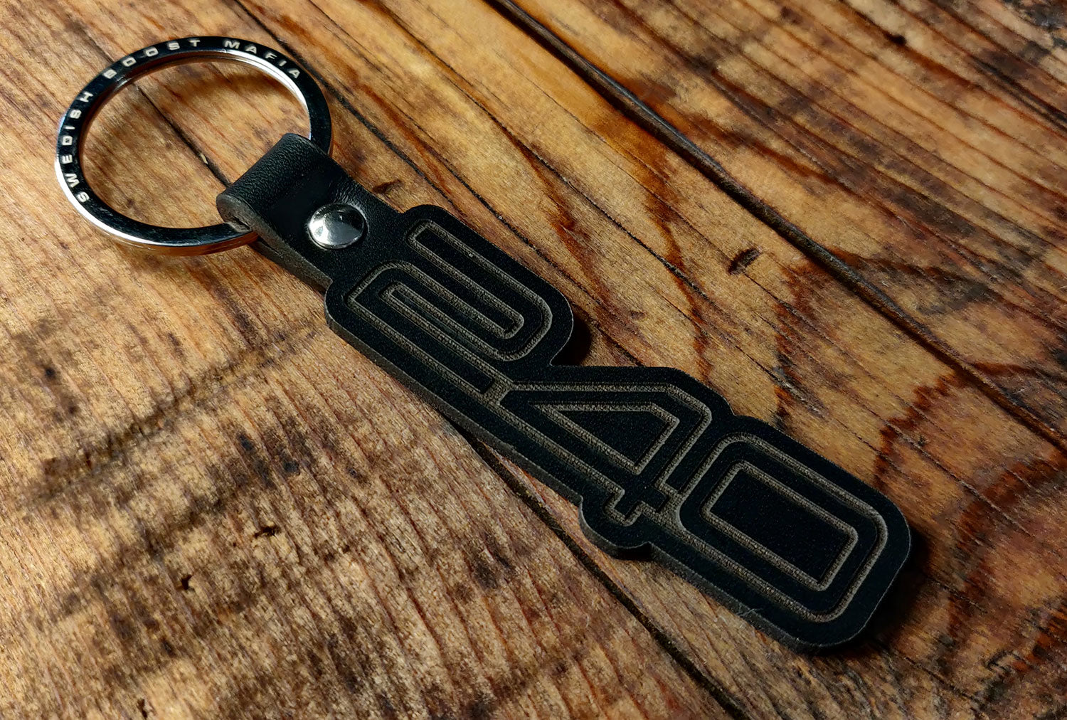 240 Leather Key Ring – Swedish Boost Mafia