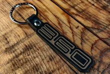 Load image into Gallery viewer, 360 Leather Key Ring