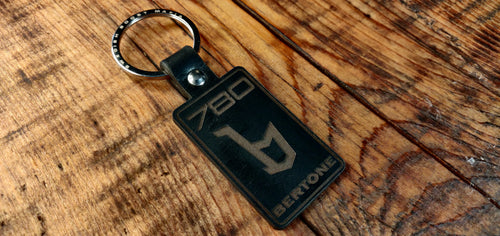 780 Bertone Leather Key Ring