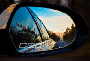 Volvo C30 Etched Window Stickers - Pair