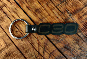 C30 Leather Key Ring