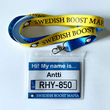 Load image into Gallery viewer, SBM Lanyard with Finland ID Tag