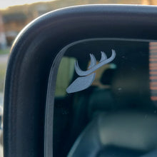 Load image into Gallery viewer, Saab Hirsch Etched Window Stickers - Pair