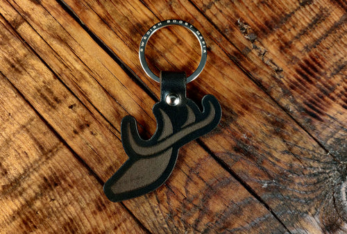 Hirsch Leather Key Ring