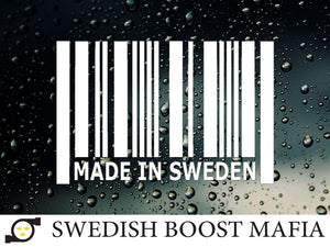 Made in Sweden Window Sticker
