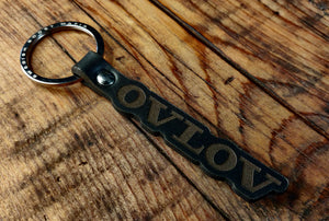 Ovlov Leather Key Ring