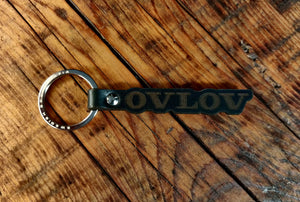 Ovlov Leather Key Ring