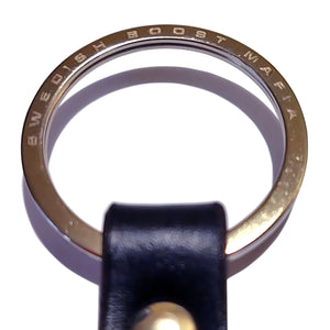5 Cylinder Gasket Leather Key Ring