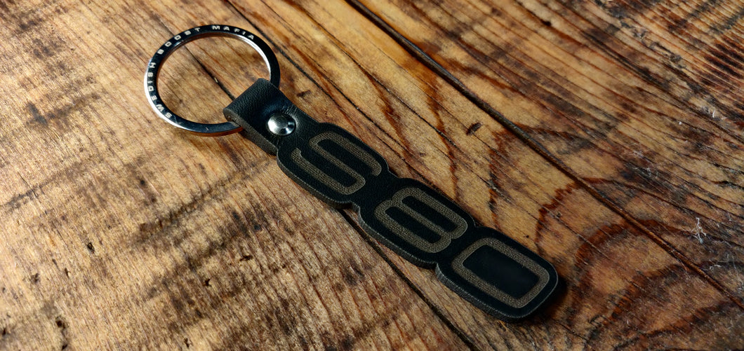 S80 Leather Key Ring