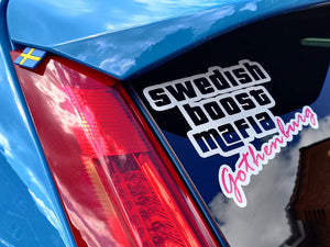 Limited Edition GTA Style Swedish Boost Mafia Window Sticker