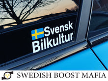 Load image into Gallery viewer, Svensk Bilkultur Decal - Swedish Car Culture