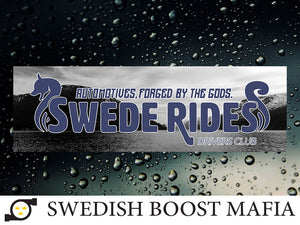 Swede Rides Slap Sticker