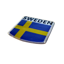 Load image into Gallery viewer, Swedish Shield 3D Polydome Decal