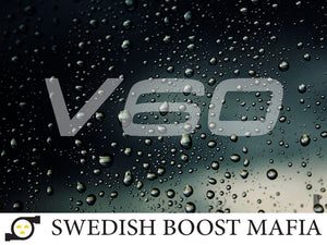 Volvo V60 Etched Window Stickers - Pair