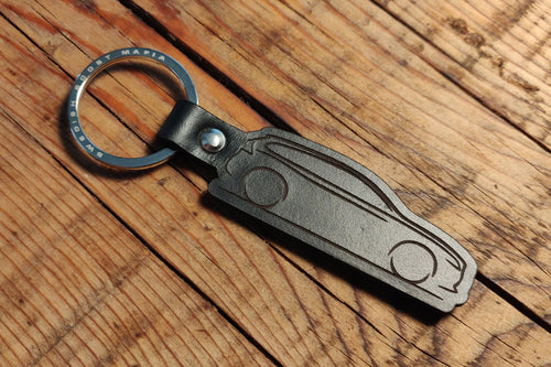 V60 Silhouette Leather Key Ring
