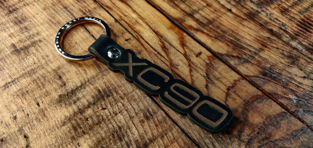 XC90 Leather Key Ring