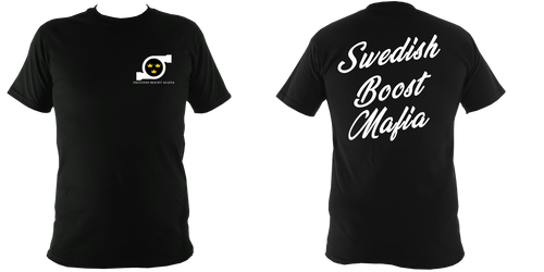Swedish Boost Mafia Crew T-Shirt - Black