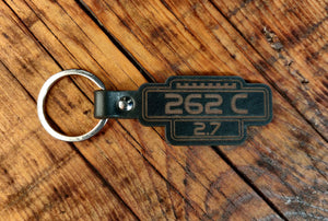 262 C Leather Key Ring