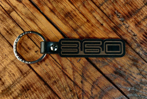360 Leather Key Ring
