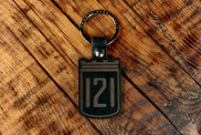 Load image into Gallery viewer, 121 Leather Key Ring