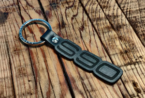S90 Leather Key Ring