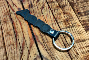 Saab Aero Leather Key Ring