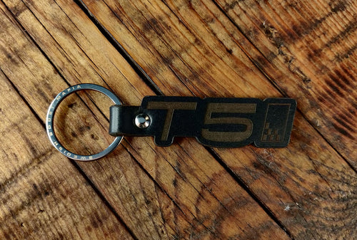 T5 Leather Key Ring