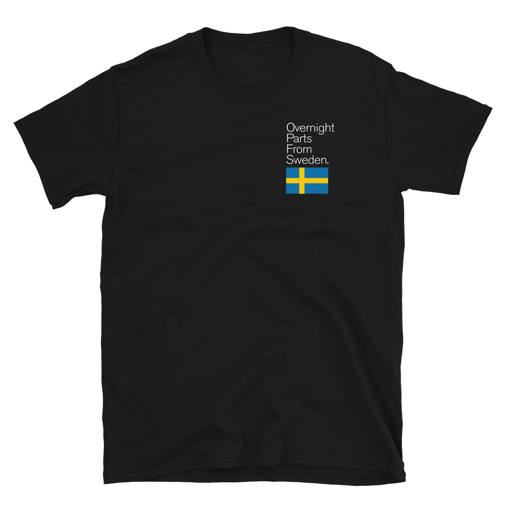 Overnight Parts From Sweden Tee
