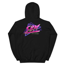 Load image into Gallery viewer, 80&#39;s Crew Hoodie - Pink &amp; Blue